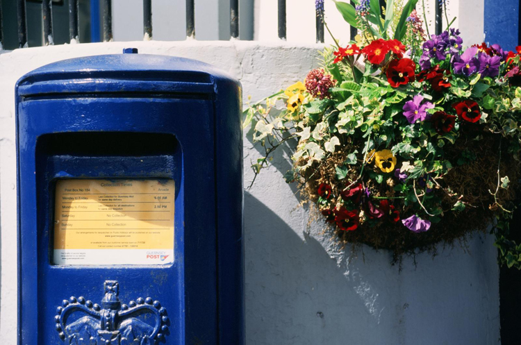 Blue Mail Box