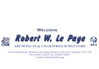 Le Page, Robert W, MRICS, FCIOB, FASI, FBEng, FIPD